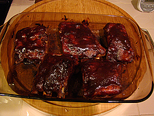 after baking for one hour