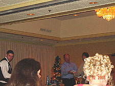 Dean giving Dave his gift.