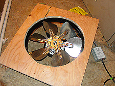 New attic fan