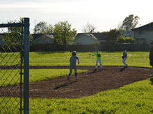 baseball practice