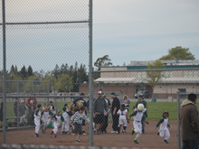 Hunter's first practice game