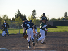 Hunter's first baseball game