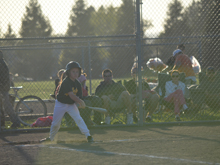 Hunter's third baseball game