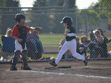 Hunter's fourth  baseball game