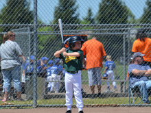 Hunter's seventh baseball game