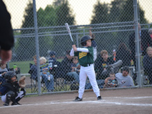 Hunter's eighth baseball game
