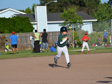 Hunter's twelfth baseball game