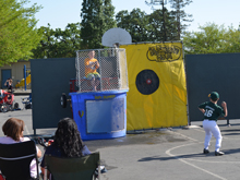 Hunter dunked this kid on his first try -- then dunked him again!