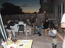 Warm summer night...