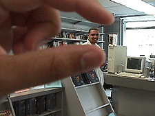 Crushing Ron's little head...