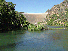 Dam by Lake Berryessa