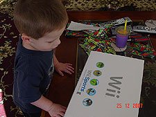 Hunter finally gets a wii