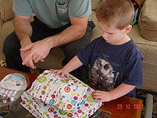 Opening presents
