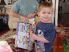 Opening presents