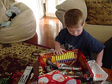 Opening presents