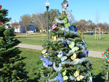 Jack Skellington tree