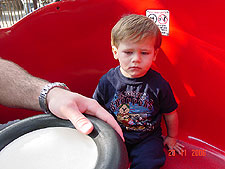 Hunter ready for the Ladybug Boogie