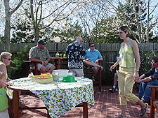 A perfect summer-like day for a party!