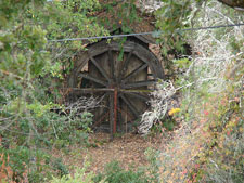 old water wheel
