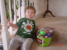 Hunter takes a break.