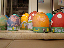 Easter eggs