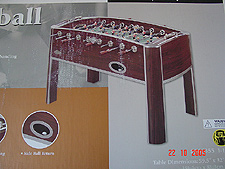 New Foosball Table