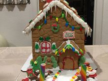 Gingerbread house