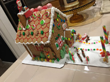 Gingerbread house