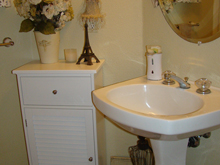 New bathroom cabinet