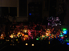 Halloween village