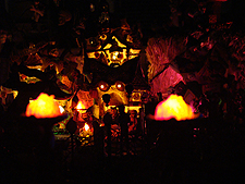 Halloween village