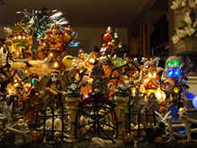 Halloween village