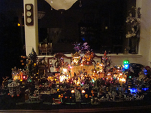 Halloween village