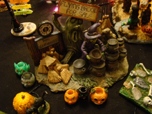 Halloween village