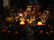Halloween village