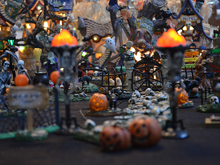 Halloween village