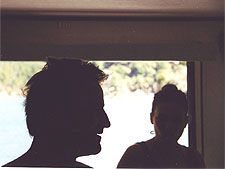 Dean proud of his bed head.