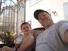 Hunter & dad