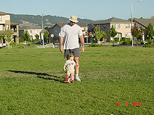 Hunter loves his boots!