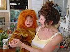 At least he stopeed screaming!