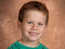 Hunter's 1st Grade picture