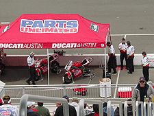 Parts Unlimited pit.