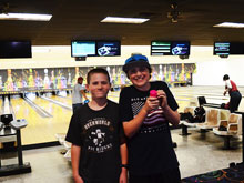 Jayden's Party at Windsor Bowling