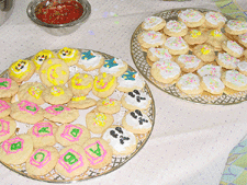 Sugar cookies Heidi made.