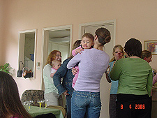 Making faces for the camera!