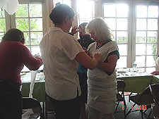 Working on the best TP dress!