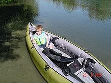 Hunter is ready to go.