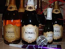 Stocked up on champagne!