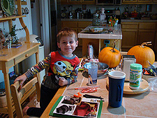 Hunter is ready to get started.