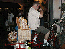 Austin!  Get off that bike!